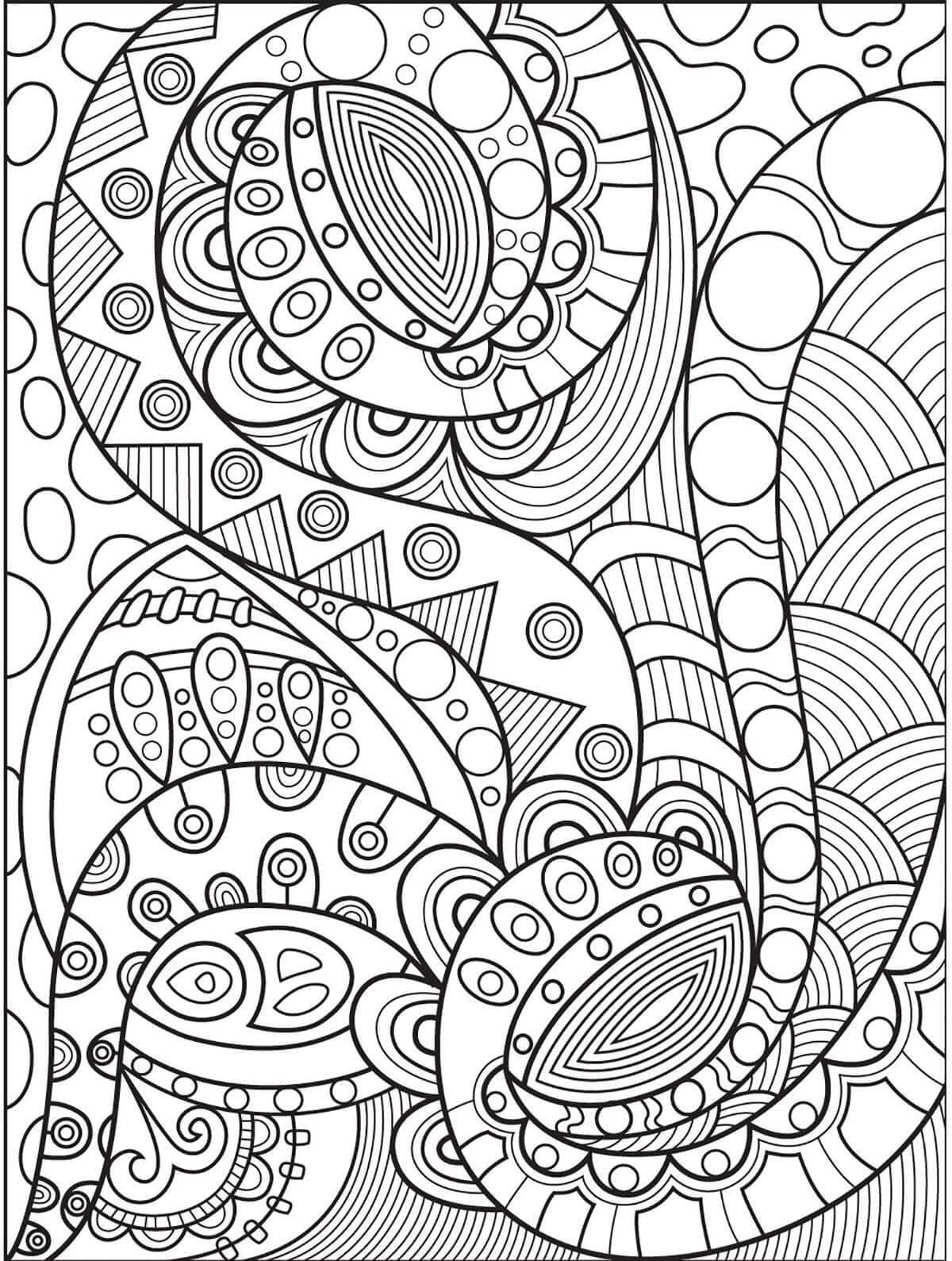 Mandalas Abstraits 77